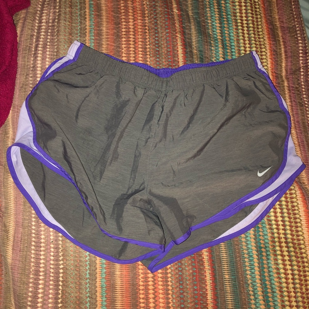 plus nike running shorts